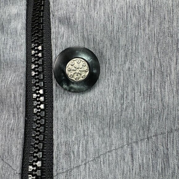 P.A. Originals Womens Size Large Lightweight Gray Jacket - Picture 10 of 12